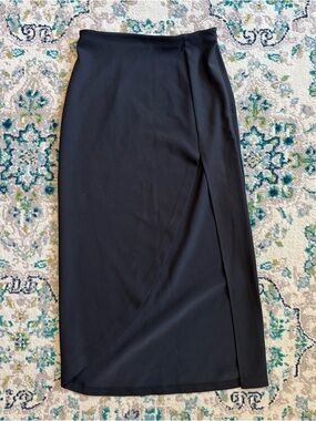 Abercrombie Black Midi Skirt